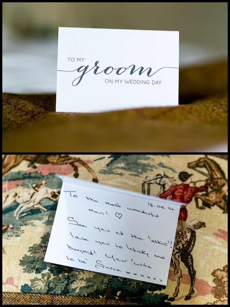 Brides message to groom